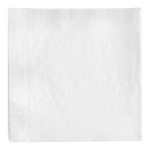 Choice White Customizable 3-Ply 1/4 Fold Beverage Napkin 10 Choice White Customizable 3-Ply 1/4 Fold Beverage Napkin 10