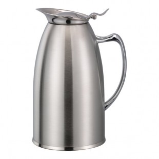 Service Ideas 20 oz. Satin Finish Stainless Steel Foam-Insulated Pitcher with Lid WP6SA Service Ideas 20 oz. Satin Finish Stainless Steel Foam-Insulated Pitcher with Lid WP6SA