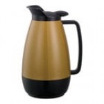 Service Ideas Thermo-Serv 33.8 oz. Black ABS Plastic Insulated Coffee Carafe / Server with Flip-Top Lid TS101BL Service Ideas Thermo-Serv 33.8 oz. Black ABS Plastic Insulated Coffee Carafe / Server with Flip-Top Lid TS101BL