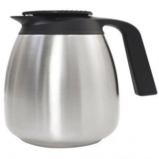 Curtis CLXP6401S100 64 oz. Stainless Steel Seamless Coffee Server with Brew Thru Lid - 6/Case Curtis CLXP6401S100 64 oz. Stainless Steel Seamless Coffee Server with Brew Thru Lid - 6/Case
