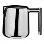 WNK by Steelite International Diva 48 oz. Double Wall Stainless Steel Pitcher with Ice Guard 53601S136