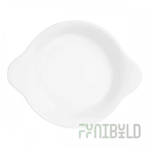 Varick A La Carte from Steelite International 16.75 oz. Bright White Shirred Egg Dish - 12/Case