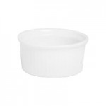 Varick A La Carte from Steelite International 16.75 oz. Bright White Shirred Egg Dish - 12/Case