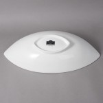 10 Strawberry Street WTR-16BANANABWL Whittier 42 oz. White Porcelain Large Banana Bowl - 12/Case 10 Strawberry Street WTR-16BANANABWL Whittier 42 oz. White Porcelain Large Banana Bowl - 12/Case