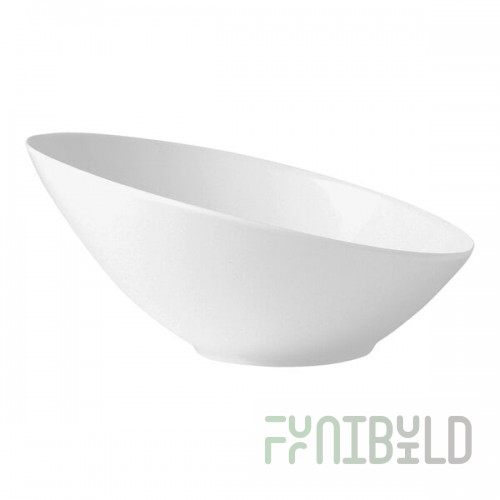 Steelite Distinction Sheer 41 oz. White Bowl - 6/Case