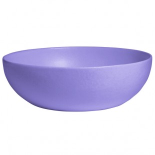 G.E.T. Enterprises BRD18LV Bugambilia 15.9 Qt. Classic Textured Finish Lavender Resin-Coated Aluminum Extra Large Deep Round Bowl G.E.T. Enterprises BRD18LV Bugambilia 15.9 Qt. Classic Textured Finish Lavender Resin-Coated Aluminum Extra Large Deep Round Bowl
