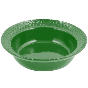 Bon Chef 2307 2.5 Qt. Calypso Green Sandstone Finish Cast Aluminum Trellis Bowl Bon Chef 2307 2.5 Qt. Calypso Green Sandstone Finish Cast Aluminum Trellis Bowl