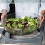 Cambro 11.2 Qt. Clear Camwear® Round Ribbed Bowl Cambro 11.2 Qt. Clear Camwear® Round Ribbed Bowl