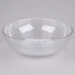 Cambro 11.2 Qt. Clear Camwear® Round Ribbed Bowl Cambro 11.2 Qt. Clear Camwear® Round Ribbed Bowl