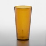 GET 6632-1-A 32 oz. Amber Customizable SAN Plastic Tall Pebbled Tumbler - 48/Case GET 6632-1-A 32 oz. Amber Customizable SAN Plastic Tall Pebbled Tumbler - 48/Case