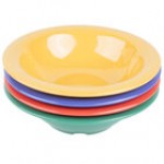 GET B-127-CR Diamond Harvest 12 oz. Cranberry Melamine Bowl - 24/Case