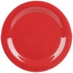 GET B-127-CR Diamond Harvest 12 oz. Cranberry Melamine Bowl - 24/Case