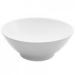 Elite Global Solutions M925R5NW Classics 3.75 Qt. Design White Round Melamine Bowl Elite Global Solutions M925R5NW Classics 3.75 Qt. Design White Round Melamine Bowl