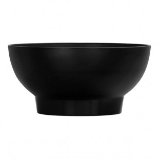 Cal-Mil 48 oz. Black Footed Melamine Bowl Cal-Mil 48 oz. Black Footed Melamine Bowl