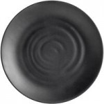 GET B-480-BK Nara 36 oz. Black Matte Round Melamine Bowl with Lid - 12/Case