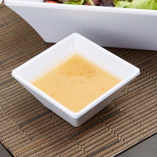 GET ML-257-W Siciliano 3 oz. White Melamine 3