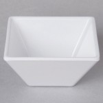GET ML-257-W Siciliano 3 oz. White Melamine 3