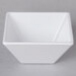 GET ML-257-W Siciliano 3 oz. White Melamine 3