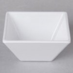 GET ML-257-W Siciliano 3 oz. White Melamine 3