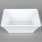 GET ML-257-W Siciliano 3 oz. White Melamine 3