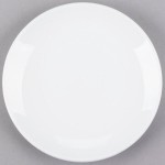 Libbey 840-410C Porcelana Coupe Plate 6 1/2 Libbey 840-410C Porcelana Coupe Plate 6 1/2