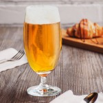 Acopa 15 oz. Customizable Stemmed Pilsner Glass - 12/Case