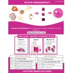 Waav Organic Pitaya Passion Fruit Frozen Superfood Smoothie Cubes 15.63 lb.