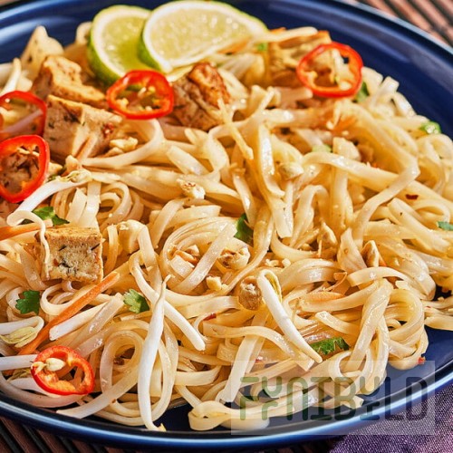 Lotus Foods Organic Traditional Pad Thai Rice Noodles 8 oz. - 8/Case