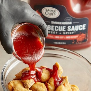 Sauce Craft Sweet and Spicy BBQ Sauce 1 Gallon - 4/Case