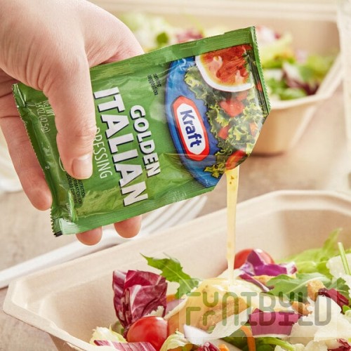 Kraft Golden Italian Dressing Packet 1.5 oz. - 60/Case