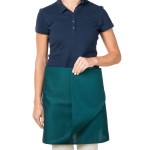 Intedge Hunter Green Poly-Cotton 4-Way Waist Apron - 38