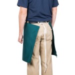 Intedge Hunter Green Poly-Cotton 4-Way Waist Apron - 38