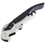 Pullparrot Waiter's Corkscrew with Black Handle 5125-01