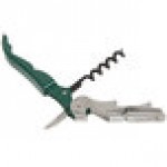 Franmara 5400-13 Duo-Lever Customizable Waiter's Corkscrew with Green Enamel Handle Franmara 5400-13 Duo-Lever Customizable Waiter's Corkscrew with Green Enamel Handle