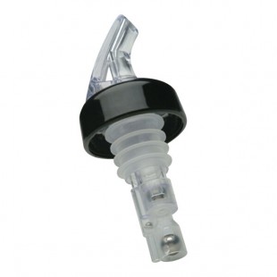 Precision Pours 300 CL C 3 oz. Crystal Clear Measured Liquor Pourer with Collar - 12/Pack Precision Pours 300 CL C 3 oz. Crystal Clear Measured Liquor Pourer with Collar - 12/Pack