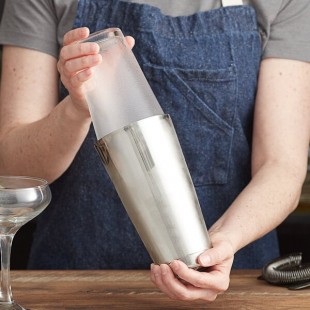 Acopa 28 oz. Stainless Steel Full Size Cocktail Shaker Tin