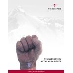Victorinox 7.9039.L saf-T-gard GU-500 Blue Cut Resistant Stainless Steel Mesh Glove - Large Victorinox 7.9039.L saf-T-gard GU-500 Blue Cut Resistant Stainless Steel Mesh Glove - Large