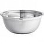 Choice 16 Qt. Stainless Steel Mixing Bowl with Silicone Bottom