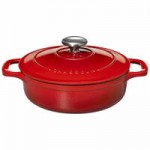Chasseur 17 oz. Black Enameled Mini Cast Iron Oval Casserole Dish by Arc Cardinal FN419