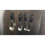 OXO 11132100 Good Grips 1/4 tsp. to 1 Tbsp. 4-Piece Magnetic Stainless Steel Measuring Spoon Set