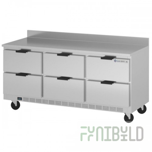 Beverage-Air WTRD72AHC-6-FIP 72