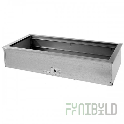 Delfield N8046N Narrow Two Pan Drop-In Ice-Cooled Food Well