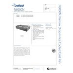 Delfield N8046N Narrow Two Pan Drop-In Ice-Cooled Food Well Delfield N8046N Narrow Two Pan Drop-In Ice-Cooled Food Well