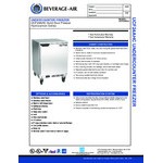 Beverage-Air UCF24AHC-24-25-104 24 Beverage-Air UCF24AHC-24-25-104 24