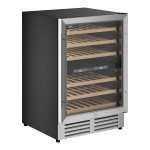 AvaValley WRC-46-DZ Dual Temperature Full Glass Door Commercial Wine Cooler AvaValley WRC-46-DZ Dual Temperature Full Glass Door Commercial Wine Cooler