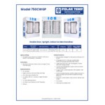 Polar Temp 750CWGP Two Door Cold Wall Indoor Ice Merchandiser - 70 cu. ft.