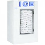 Polar Temp 750CWGP Two Door Cold Wall Indoor Ice Merchandiser - 70 cu. ft.