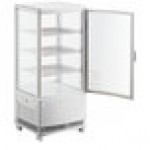 Avantco GSM-3-2-HC White Glass Sided Pass-Through Countertop Display Refrigerator Avantco GSM-3-2-HC White Glass Sided Pass-Through Countertop Display Refrigerator