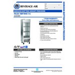 Beverage-Air HBF19HC-1-G 27 1/4