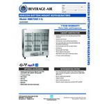 Beverage-Air HBR72HC-1-G Horizon Series 75
